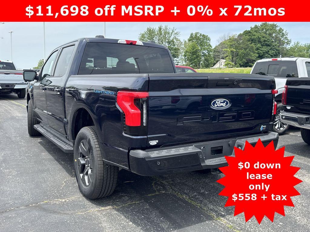 new 2025 Ford F-150 Lightning car, priced at $59,492