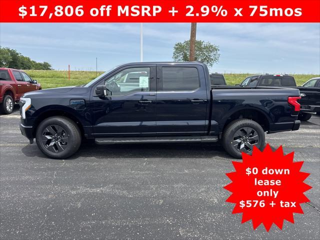 new 2025 Ford F-150 Lightning car, priced at $53,384