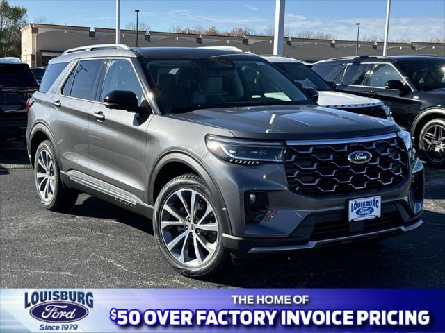 new 2025 Ford Explorer car, priced at $57,272