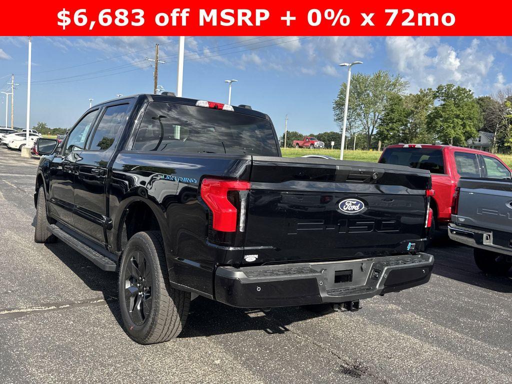 new 2025 Ford F-150 Lightning car, priced at $64,087