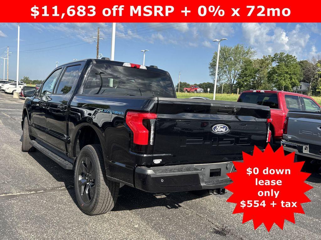 new 2025 Ford F-150 Lightning car, priced at $59,087