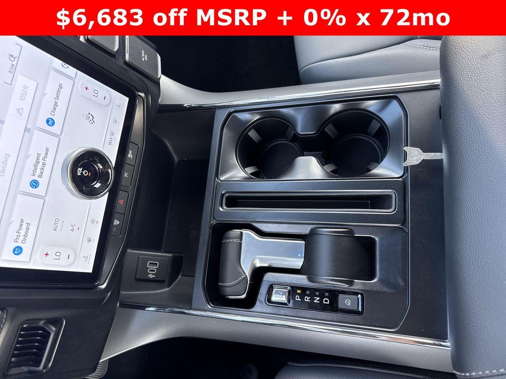 new 2025 Ford F-150 Lightning car, priced at $64,087
