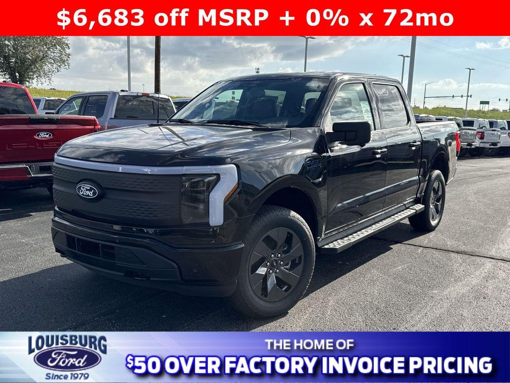 new 2025 Ford F-150 Lightning car, priced at $64,087