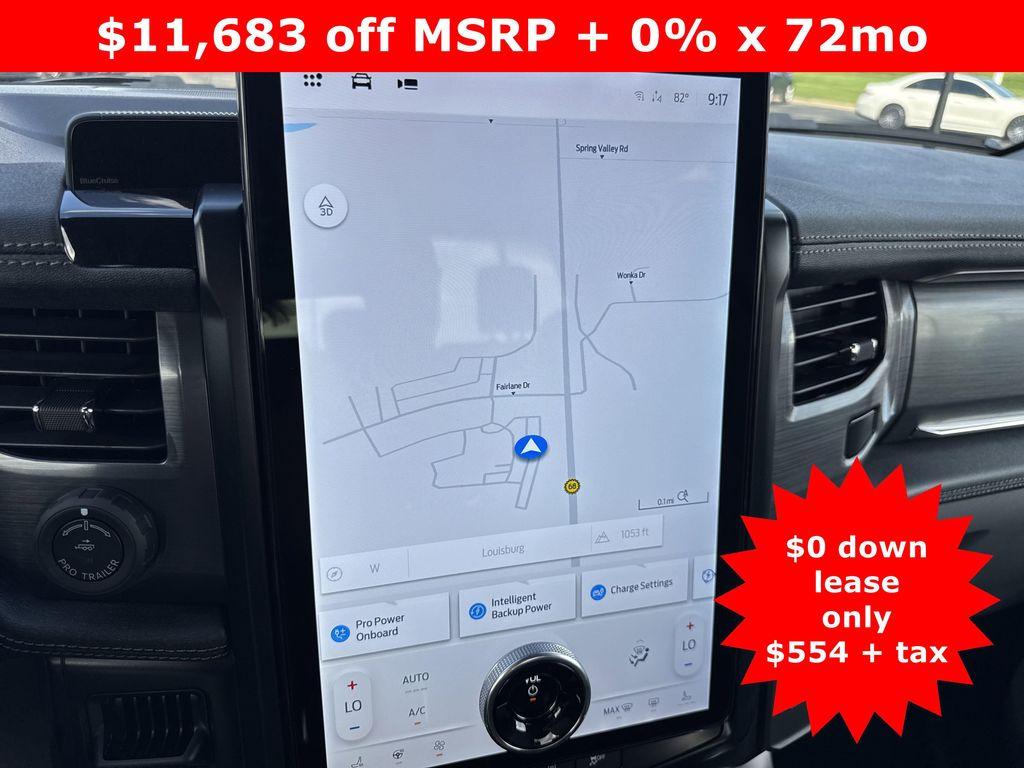 new 2025 Ford F-150 Lightning car, priced at $59,087