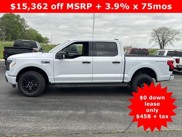 new 2025 Ford F-150 Lightning car, priced at $50,428