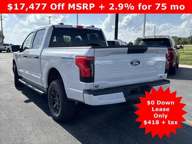 new 2025 Ford F-150 Lightning car, priced at $49,713