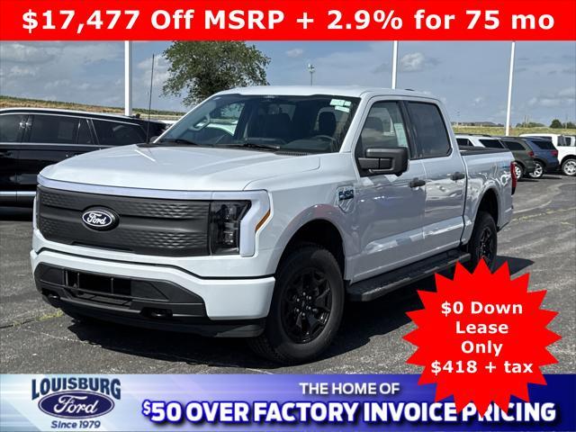 new 2025 Ford F-150 Lightning car, priced at $49,713