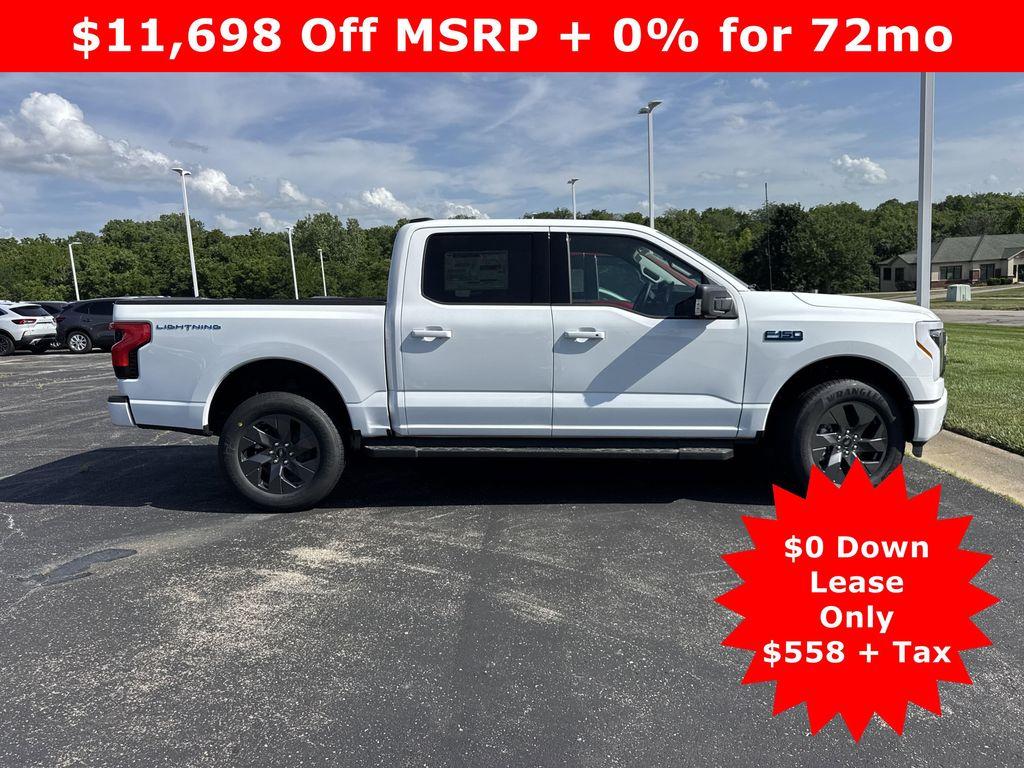 new 2025 Ford F-150 Lightning car, priced at $59,492
