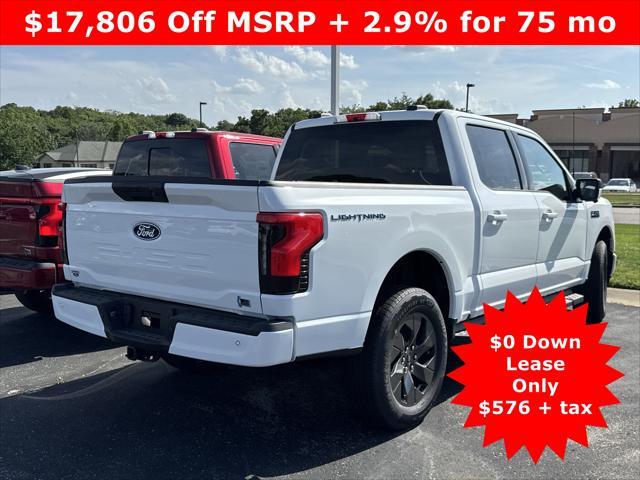 new 2025 Ford F-150 Lightning car, priced at $53,384