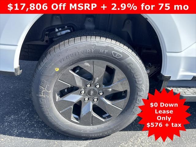 new 2025 Ford F-150 Lightning car, priced at $53,384