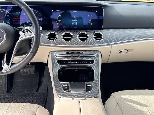 used 2021 Mercedes-Benz E-Class car, priced at $40,000