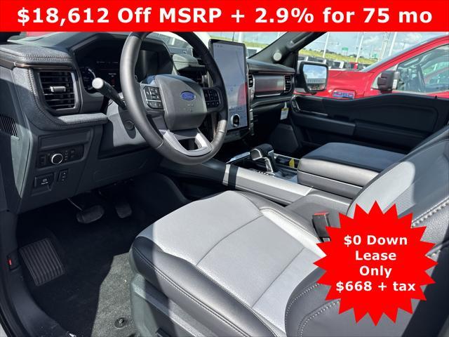 new 2025 Ford F-150 Lightning car, priced at $62,323