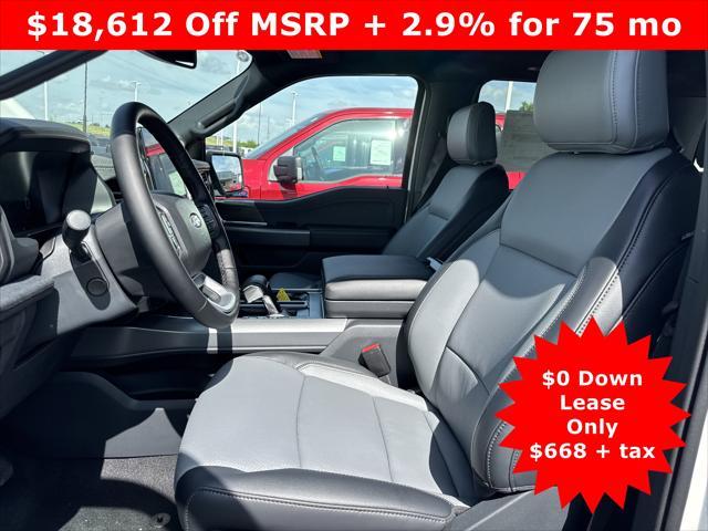 new 2025 Ford F-150 Lightning car, priced at $62,323