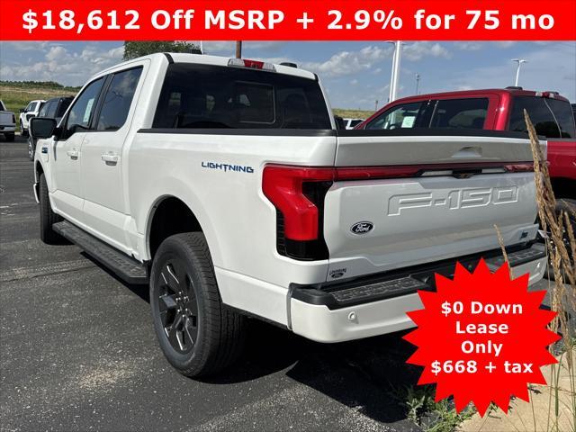new 2025 Ford F-150 Lightning car, priced at $62,323