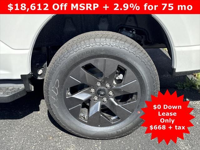 new 2025 Ford F-150 Lightning car, priced at $62,323