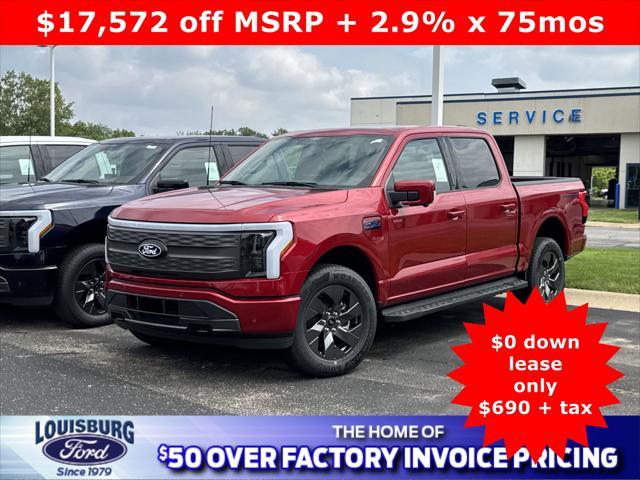 new 2025 Ford F-150 Lightning car, priced at $62,888