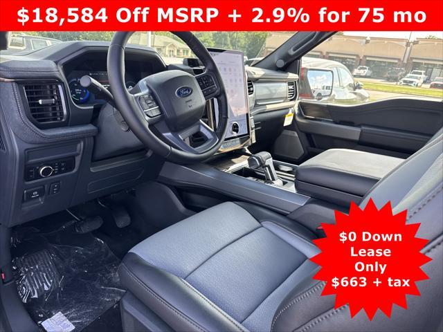 new 2025 Ford F-150 Lightning car, priced at $62,011