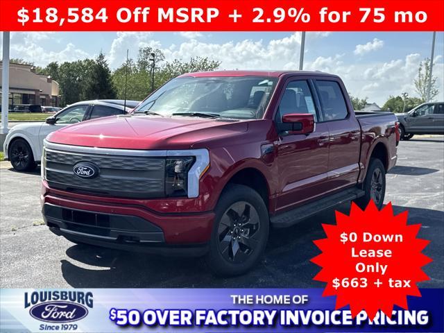 new 2025 Ford F-150 Lightning car, priced at $62,011