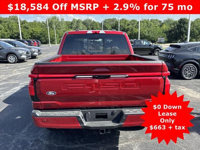 new 2025 Ford F-150 Lightning car, priced at $62,011