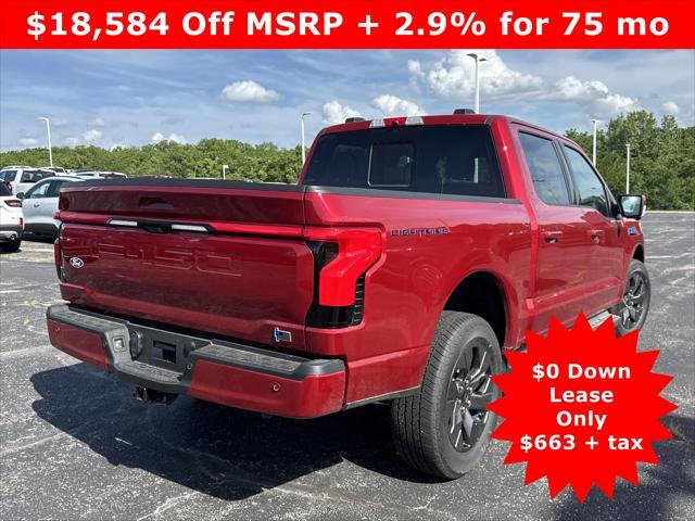 new 2025 Ford F-150 Lightning car, priced at $62,011