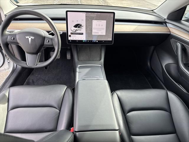 used 2022 Tesla Model 3 car, priced at $24,600