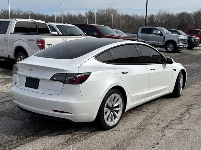 used 2022 Tesla Model 3 car, priced at $24,600