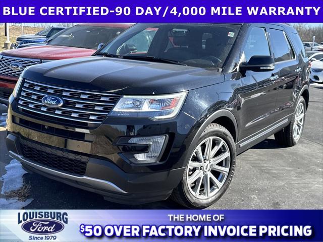 used 2017 Ford Explorer car, priced at $19,500