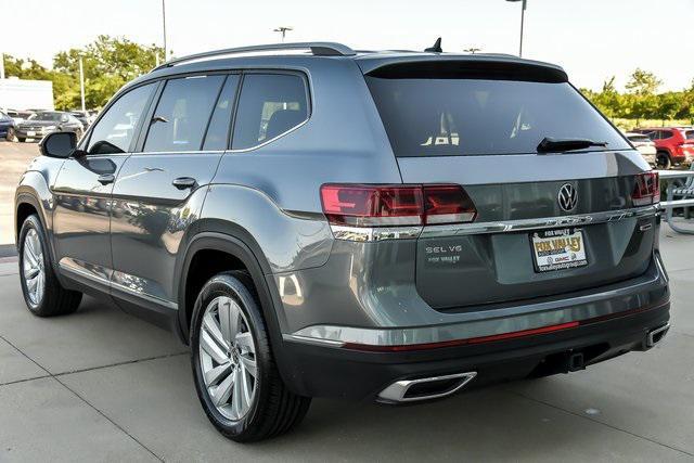 used 2021 Volkswagen Atlas car, priced at $31,250