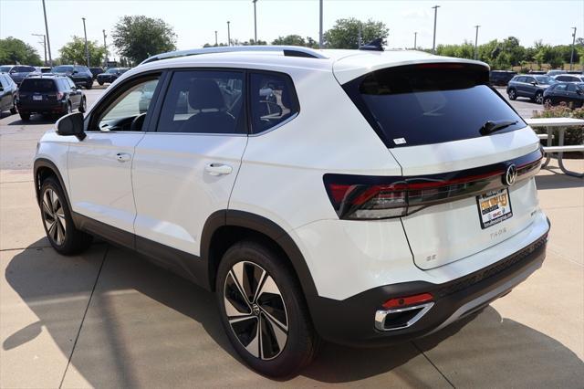 new 2025 Volkswagen Taos car, priced at $31,725