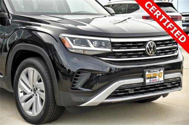 used 2023 Volkswagen Atlas car, priced at $35,750