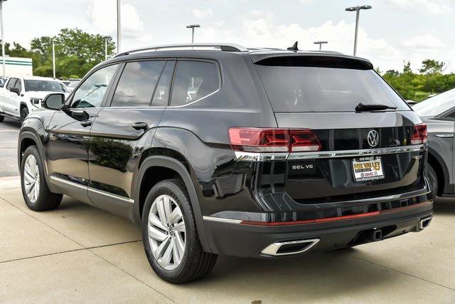 used 2023 Volkswagen Atlas car, priced at $35,750