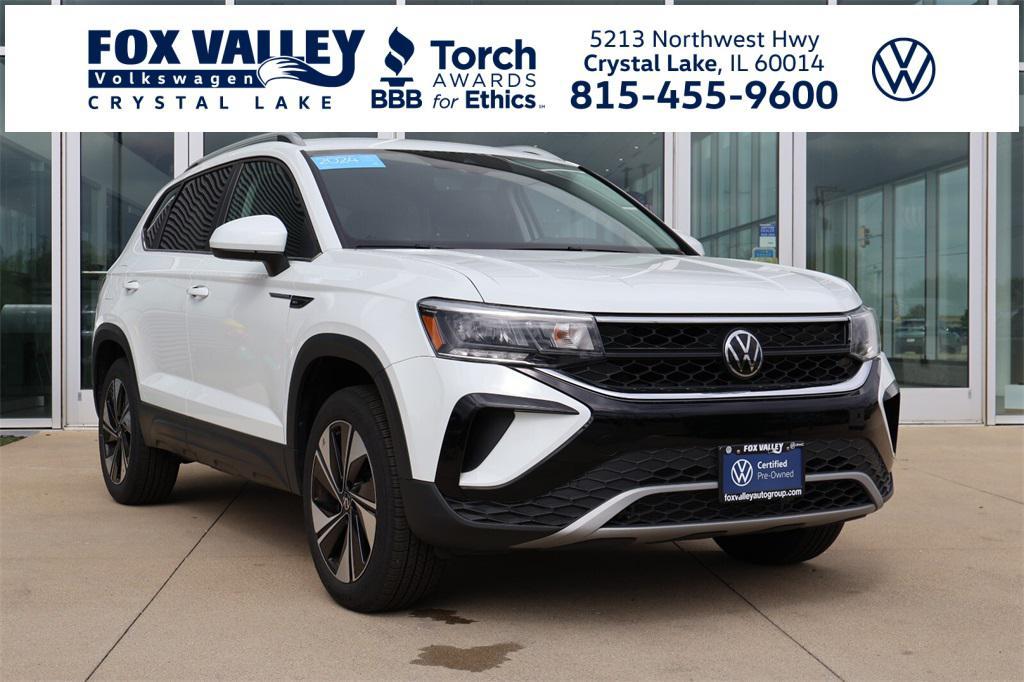 used 2024 Volkswagen Taos car, priced at $24,990