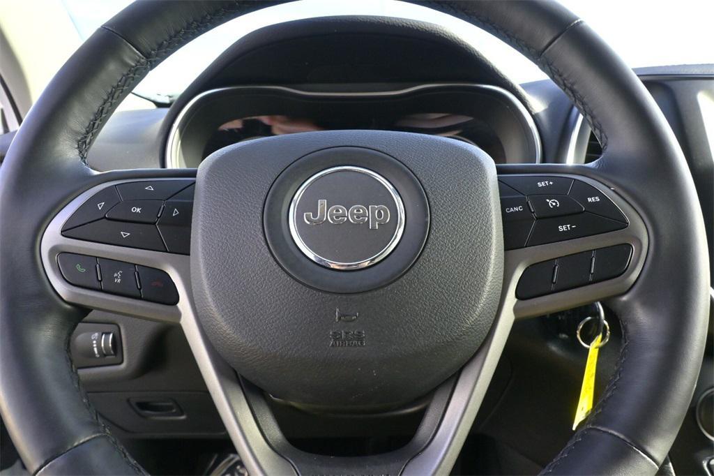 used 2019 Jeep Cherokee car, priced at $15,491