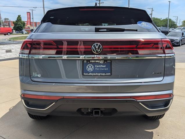 used 2025 Volkswagen Atlas Cross Sport car, priced at $38,990