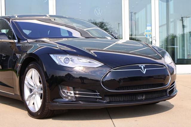 used 2015 Tesla Model S car, priced at $17,499