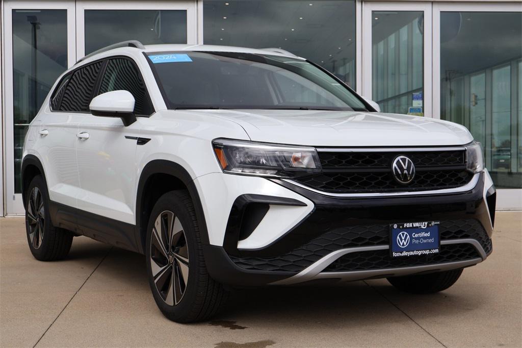 used 2024 Volkswagen Taos car, priced at $26,990