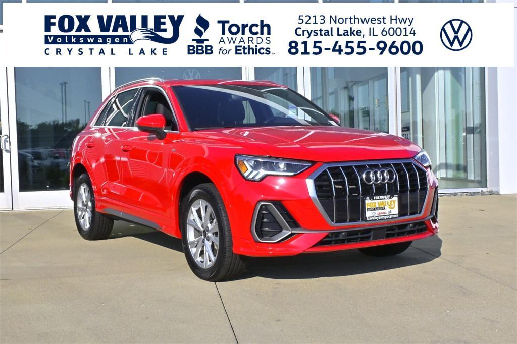used 2022 Audi Q3 car, priced at $24,491