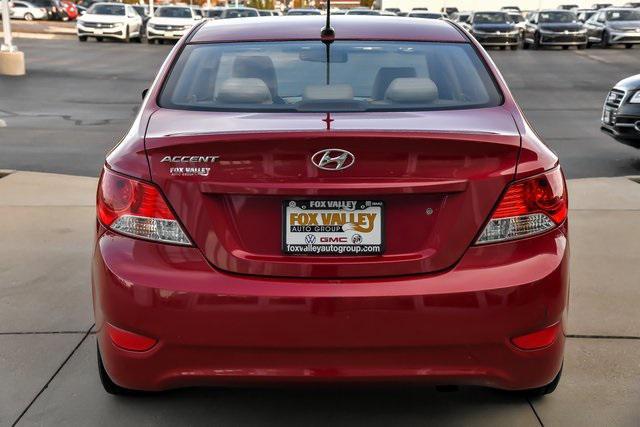 used 2013 Hyundai Accent car, priced at $7,150