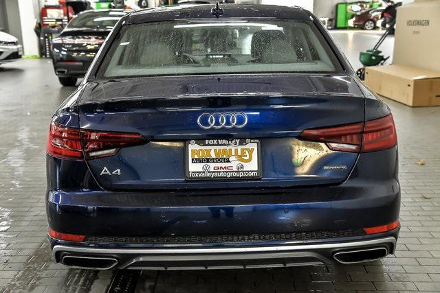 used 2019 Audi A4 car, priced at $20,895