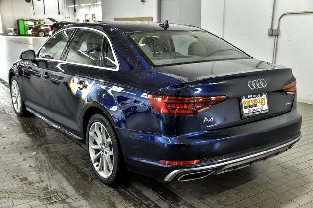 used 2019 Audi A4 car, priced at $20,895