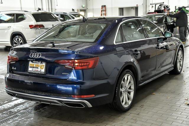 used 2019 Audi A4 car, priced at $20,895