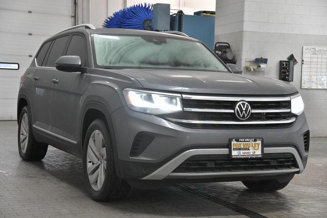 used 2021 Volkswagen Atlas car, priced at $29,590