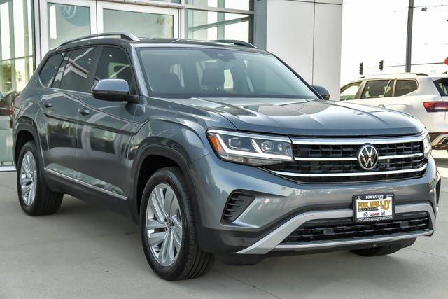 used 2021 Volkswagen Atlas car, priced at $29,590