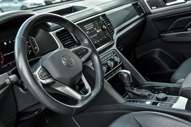 used 2021 Volkswagen Atlas car, priced at $31,000