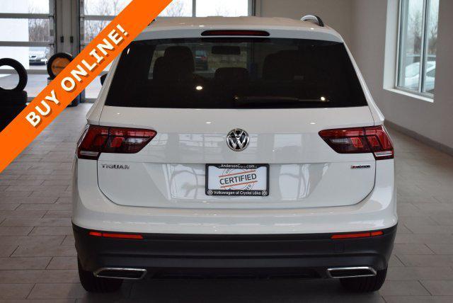 used 2019 Volkswagen Tiguan car, priced at $13,999
