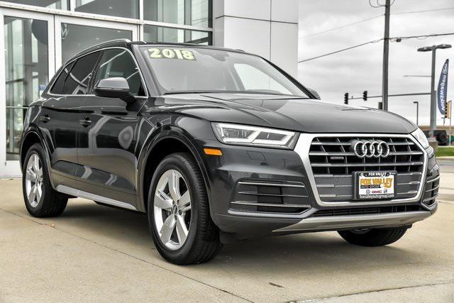 used 2018 Audi Q5 car, priced at $23,500