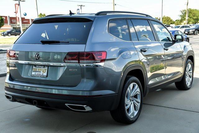 used 2021 Volkswagen Atlas car, priced at $29,590