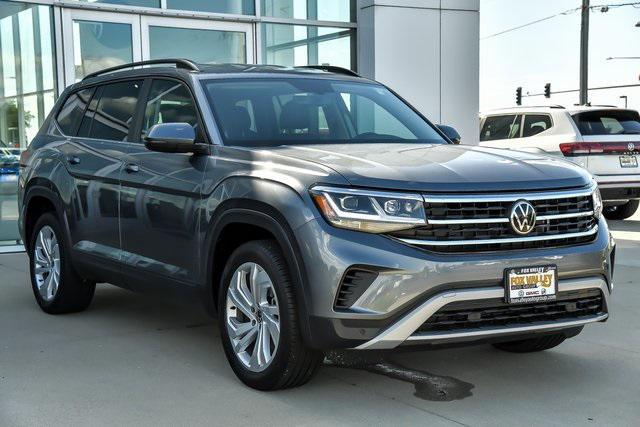 used 2021 Volkswagen Atlas car, priced at $29,590