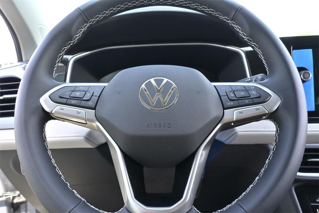 new 2025 Volkswagen Taos car, priced at $29,187