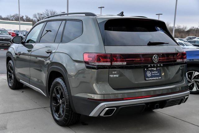 used 2024 Volkswagen Atlas car, priced at $42,500